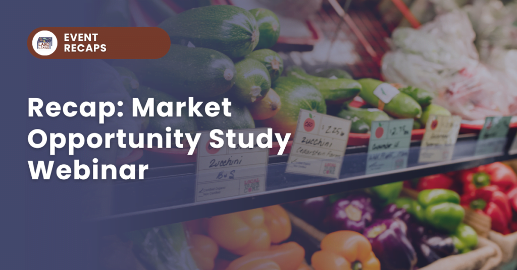 Recap: Market Opportunity Study Webinar